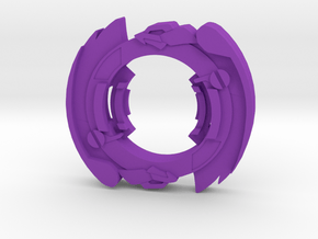 Beyblade Falborg-1 | Anime Attack Ring in Purple Processed Versatile Plastic