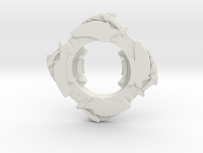 Beyblade Nightmare Driger | Concept Attack Ring in White Natural Versatile Plastic