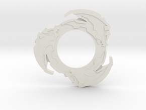 Beyblade Nightmare Driger | Concept SAR in White Natural Versatile Plastic