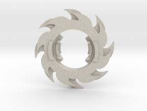 Beyblade Nightmare Slayer | Concept Attack Ring in Natural Sandstone