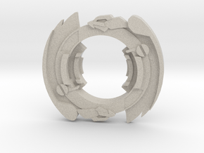 Beyblade Nightmare Falborg | Concept Attack Ring in Natural Sandstone