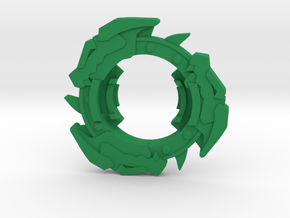Beyblade Nightmare Tyranno | Concept Attack Ring in Green Processed Versatile Plastic