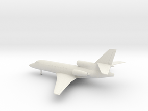 Dassault Falcon 50 in White Natural Versatile Plastic: 1:160 - N