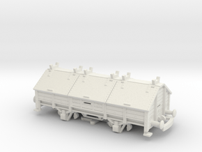 HO LGB inspired Hilfswagen sealed v1 Bachmann in White Natural Versatile Plastic