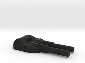 TF G1 Scorpion City Cannon in Black Smooth Versatile Plastic: Small