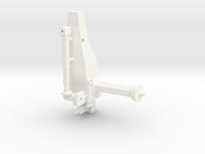 Prechop Drawbar for ROS Krone baler in White Processed Versatile Plastic