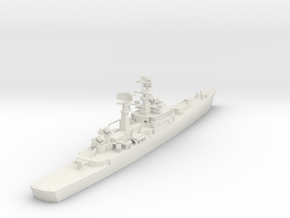 1/700 Scale USS Leahy CG-16 1980 in White Natural Versatile Plastic