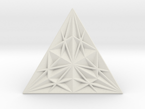 2 steps barycentric simplex subdivision in White Natural Versatile Plastic