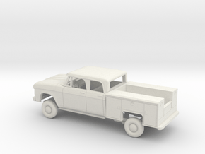 1/72 1965 Dodge PowerWagon Crew Utility Kit in White Natural Versatile Plastic