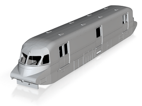 o-120fs-gwr-parcels-railcar-no-17 in Tan Fine Detail Plastic