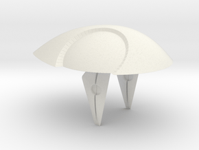 Harvester Mothership in White Natural Versatile Plastic