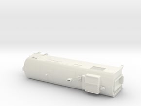 Shovelnose GE Diesel in White Natural Versatile Plastic: 1:220 - Z