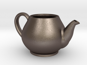 pot body in Polished Bronzed-Silver Steel