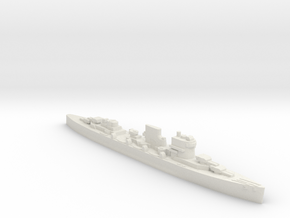 Spanish Canarias cruiser 1:700 WW2 in White Natural Versatile Plastic