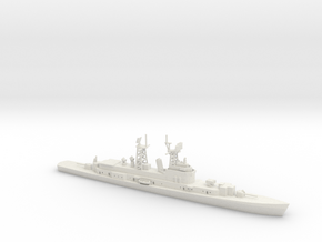 1/700 Scale USS Mitscher DDG-35 in White Natural Versatile Plastic