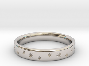 stars band ring in Platinum: 9.5 / 60.25