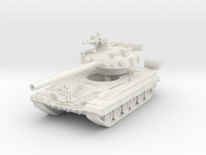 T-80B early 1/100 in White Natural Versatile Plastic