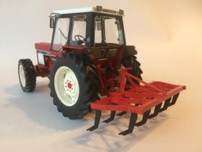 1/32 Cultivator 500 t.b.v. tractor in Tan Fine Detail Plastic