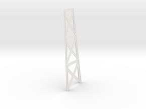 GI Joe Adventure Team - Training Tower Side in White Natural Versatile Plastic