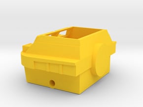 GI Joe Adventure Team - Big Trapper Cab in Yellow Processed Versatile Plastic