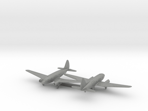 C-46 Commando (WW2) in Gray PA12: 1:500