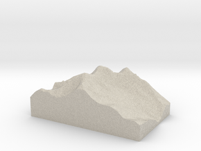 Model of Dom in Natural Sandstone