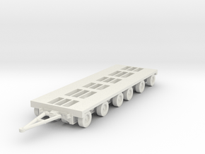 Culemeyer Trailer 6 axis 1/100 in White Natural Versatile Plastic