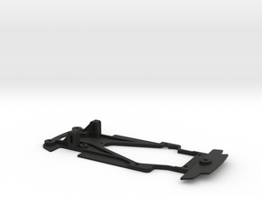 Thunderslot Chassis for Fly GB Track Corvette C5R in Black Smooth PA12