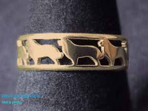 Leonberger ring  in 14K Yellow Gold: 5 / 49