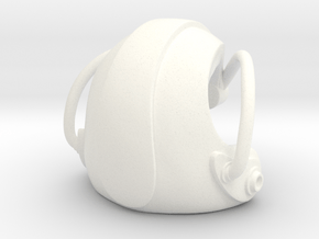 Professor Charles Xavier Helmet (Cerebro) in White Smooth Versatile Plastic