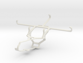 Controller mount for Steam & vivo Y22s - Front in White Natural Versatile Plastic