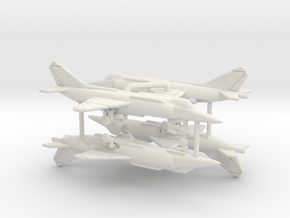 Yak-38M Forger (Clean, Horizontal) in White Natural Versatile Plastic: 1:350