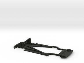Thunderslot Chassis for Fly BMW M3 E46 GTR in Black Smooth PA12