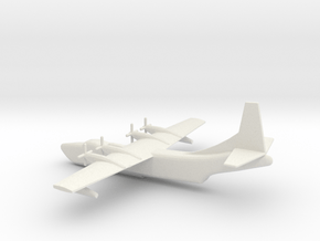 1/700 Scale Convair R3Y Tradewind in White Natural Versatile Plastic