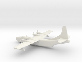 1/350 Scale Convair R3Y Tradewind in White Natural Versatile Plastic