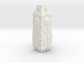 Borg Obelisk in White Natural Versatile Plastic
