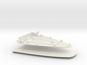 1/350 HMS Victorious Foredeck (1964) in White Natural Versatile Plastic