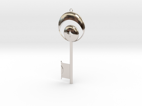 Disneyland Dream Key (Vertical) in Platinum: Small