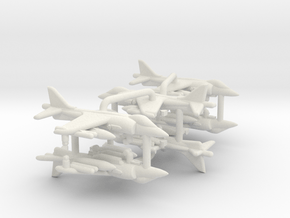 Harrier GR.1 (Loaded) in White Natural Versatile Plastic: 1:700