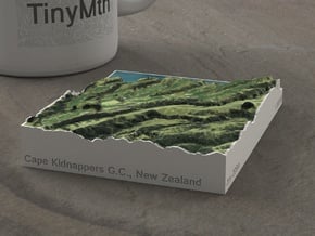 Cape Kidnappers G.C., New Zealand, 1:20000 in Natural Full Color Sandstone