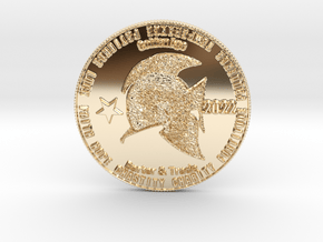 One Coin to Rule Them ALL Crypto-Killer! [M-Large] in 14K Yellow Gold