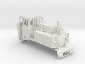 FR ALCO 2-6-2 loco Mountaineer (Old Version) in White Natural Versatile Plastic