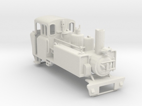 Ffestiniog Rly ALCO 2-6-2 locomotive Mountaineer in White Natural Versatile Plastic