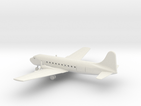 1/350 Scale Douglas DC-4/C-54/R5D-2 Skymaster in White Natural Versatile Plastic