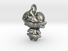 Espurr Pendant in Polished Silver