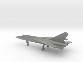 Dassault Mirage G.8 (swept wings) in Gray PA12: 1:200