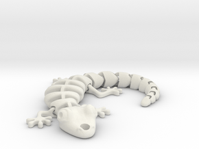 Cat Toy Lizard V1 in White Natural Versatile Plastic