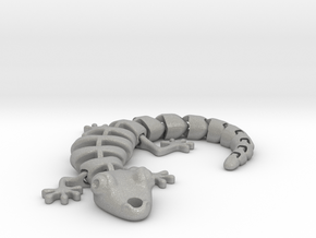 Cat Toy Lizard V1 in Aluminum
