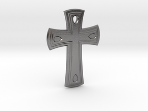Integra's Hellsing's Crucifix Pendant in Processed Stainless Steel 17-4PH (BJT)