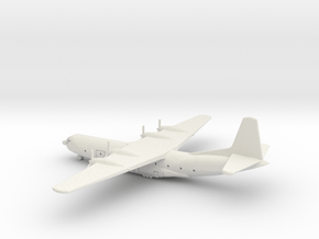 1/350 Scale Douglas C-133 Cargomaster in White Natural Versatile Plastic